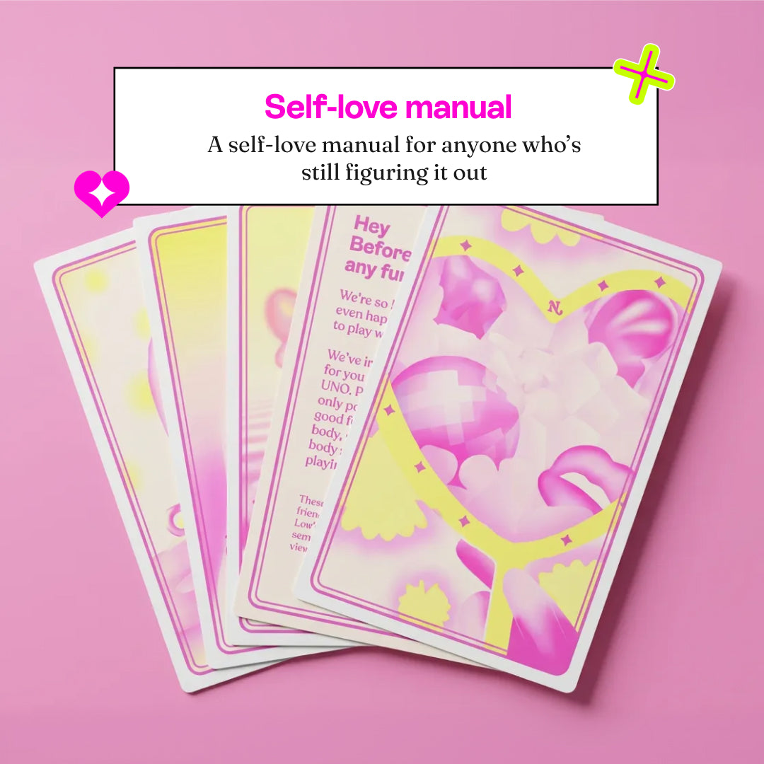 Mystery wellness card deck — bonus gift